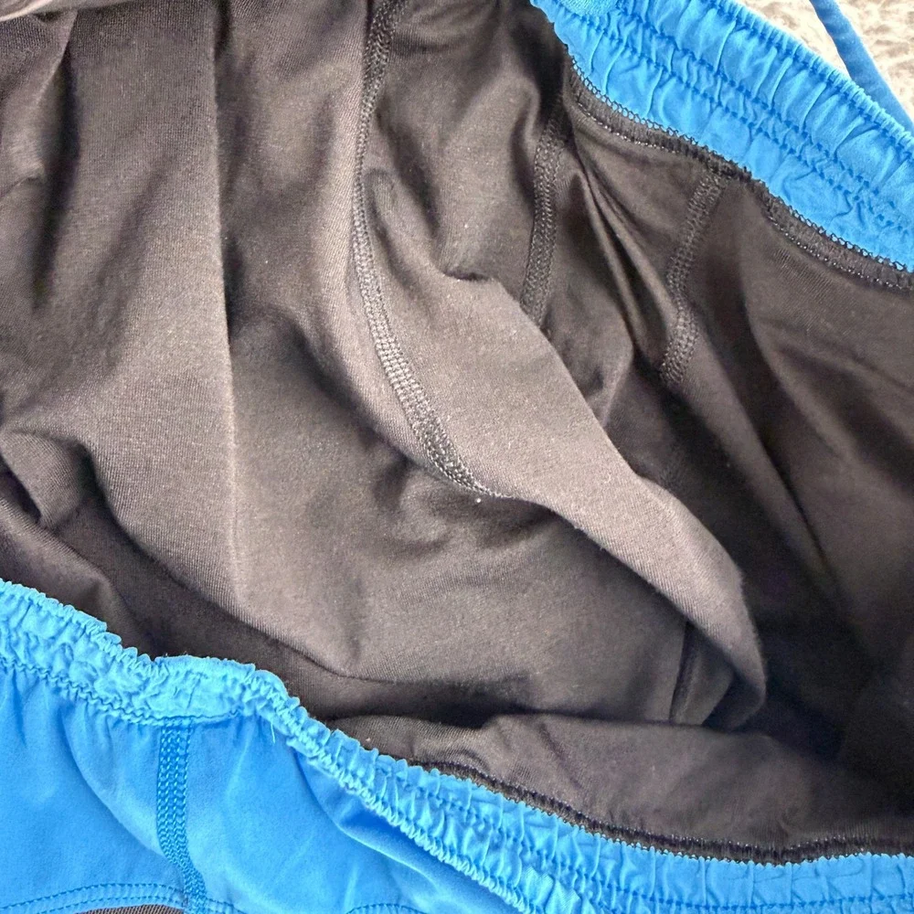 Lululemon Pace Breaker Shorts Mens XL Blue Lined Athletic Running Workout 9 Inch